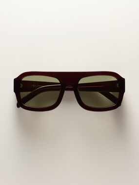 VEHLA KAIA Sunglasses in color Malbec/Khaki Brand New NWT